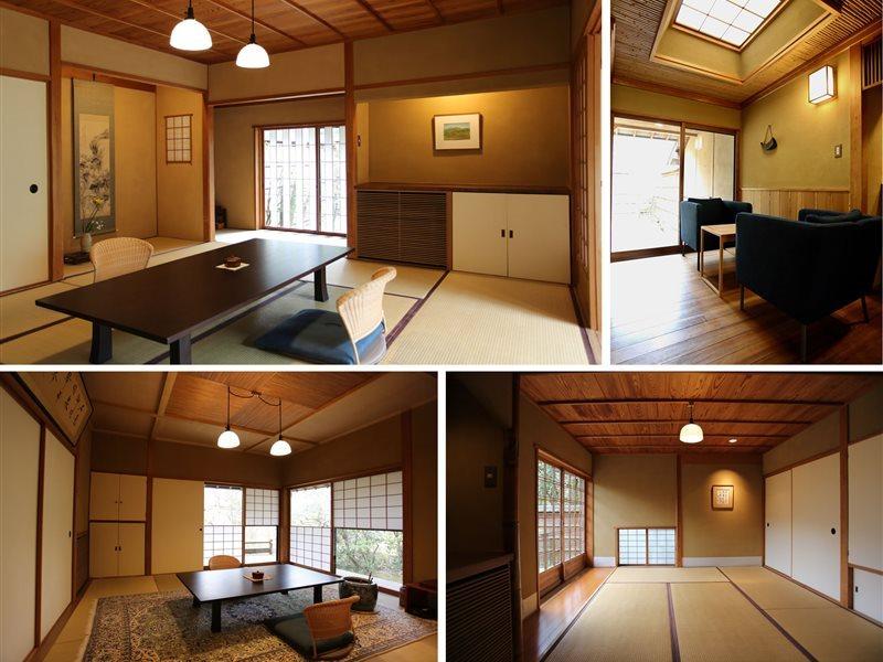 Отель Yufuin Onsen Kamenoi Bessou Экстерьер фото